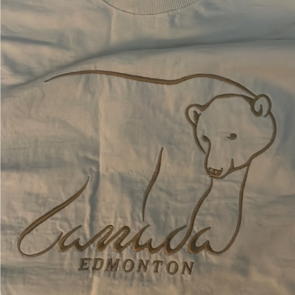 vintage edmonton polar bear tee - Picture 3 of 4